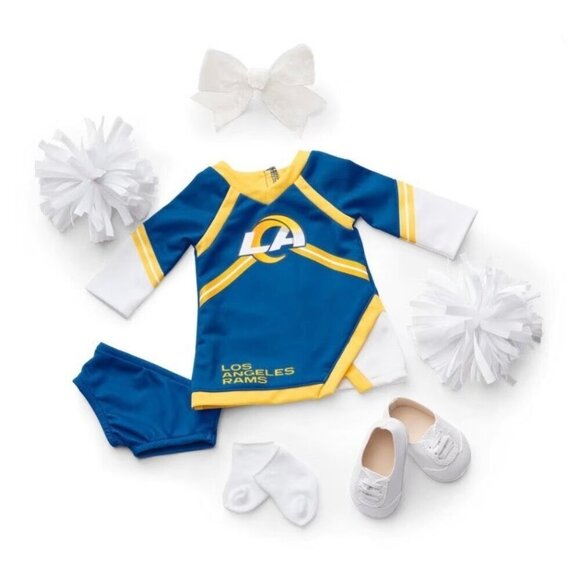 NIB American Girl 18" Doll Outfit Los Angeles Rams Fan Gear Collection NFL - Picture 4 of 7